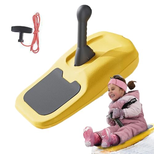 Tragbar Winter Sled für Kinder und Erwachsene | Vielseitiges Skifahren und Snowboarden | Perfektes Outdoor-Spielzeug für den Winter für lustige Schnee-Abenteuer und Familienaktivitäten Winter von Générique