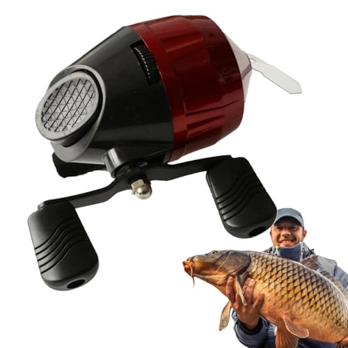 Tragbares Fischreel, kompakt, multifunktional, ideal zum Fischen von Enthusiasten, Winkeln und Fishermen, perfekt für Freshwater und Saltwater Fishing Adventures von Générique