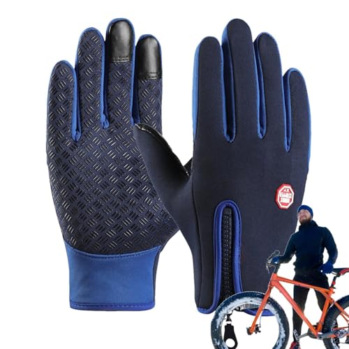 Warme winddichte Handschuhe | warme Winterhandschuhe | rutschfeste Handschuhe für Touchscreen | Winddichte Fahrradhandschuhe | Thermohandschuhe | Laufhandschuhe | Winddichte Handschuhe für Touchscreen von Générique