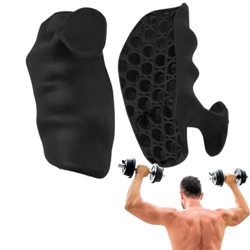 Weight Lifting Grips für Herren, Silikon, rutschfest, ohne Finger, Fitness-Pads, Handgelenkbänder für Übungen, langlebige Trainingszubehör für Gewichtheben, Rood-Training und Gymnastik Weight Lifting Grips für Herren, Silikon, rutschfest, ohne Finger, Fitness-Pads, Handgelenkbänder für Übungen, langlebige Trainingszubehör für Gewichtheben, Rood-Training und Gymnastik von Générique