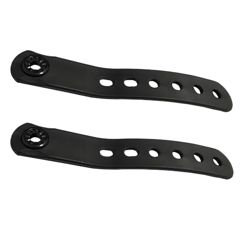 1 Paar Länge 150 mm schwarz gebogene Snowboard-Loch-Bindungsteile Knöchelriemen für Snowboard-Bindungssystem 1 Paar Länge 150 mm schwarz gebogene Snowboard-Loch-Bindungsteile Knöchelriemen für Snowboard-Bindungssystem von Generisch