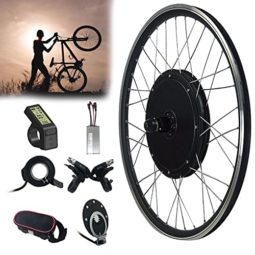 20 Elektrofahrrad Umbauset - E-Bike Hinterrad mit High Speed Direct Drive Controller und LCD Display - Einfache DIY Fahrrad Umbau von Generisch