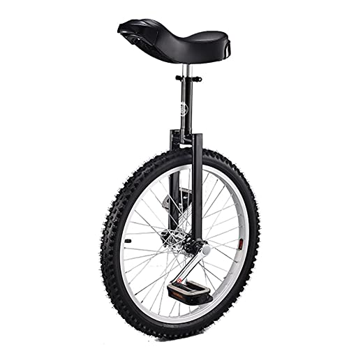 20 Zoll Wheel Balance Heimtrainer Funbike für Erwachsene - Verstellbarer Sitz - 150kg Kapazität - Fitness Scooter für Zirkus Performance - Einrad von Generisch