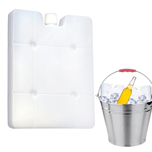 3/5 Kühlakkus – Gefrier-Kühlakkus, Kühlakkus, vielseitige Lunchbox, Gefrierpackungen, effiziente Eiskristall-Packblöcke für Lunch-Taschen und Kühltasche, 23 x 18 x 2,5 cm von Generisch