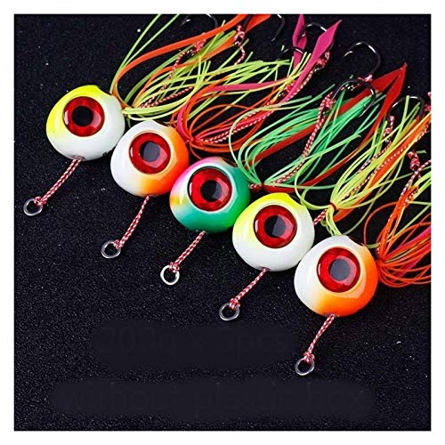 60g 100g 120g 150g 200g Slider Jig Lockstoff Gummi Red Snapper Seefischerei Köderboot(Crossover 2) von Generisch