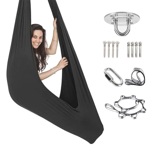 Aerial Yoga Tuch Aerial Equipment Elastische Yoga Hängematte Tuch Sling Swing Vertikaltuch Yogatuch Hammock Fitness,Yogatücher von Generisch