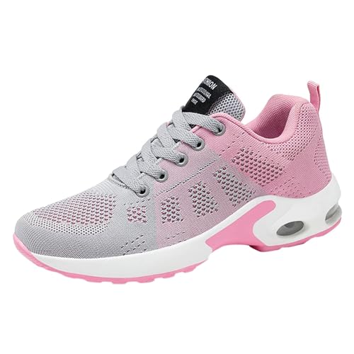 Generisch Air Straßenlaufschuhe Damen, Laufschuhe rutschfest Sportschuhe Frauen Dämpfung Turnschuhe Atmungsaktiv Walkingschuhe Leichte Sneaker Sportschuhe Dämpfung Laufschuhe von Generisch