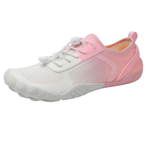 Angebote Badeschuhe Schwimmschuhe Fahrradschuhe Outdoor Feste Schuhe Damen Barfußschuhe Herren Damen Urlaub Herren Rosa，41 von Generisch