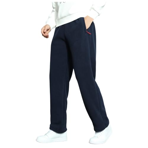 Angebote des Tages Heute blitzangeboteWinterhose Herren Gefüttert Herren Thermohose Trekkinghose Herren Jogginghose Winter Herren Arbeitshose Winter Thermo Laufhose Herren Winter Blau XL von Generisch