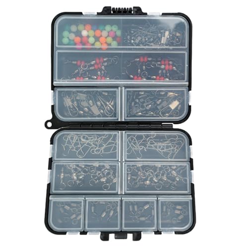 Angel-Tackle-Box-Set, Angel-Set Tackle-Box | Angelköder Köder Tackle Set,Angelköder-Set, Süßwasser-Köder-Set, Angelzubehör, Tackle-Box für Lachs von Generisch