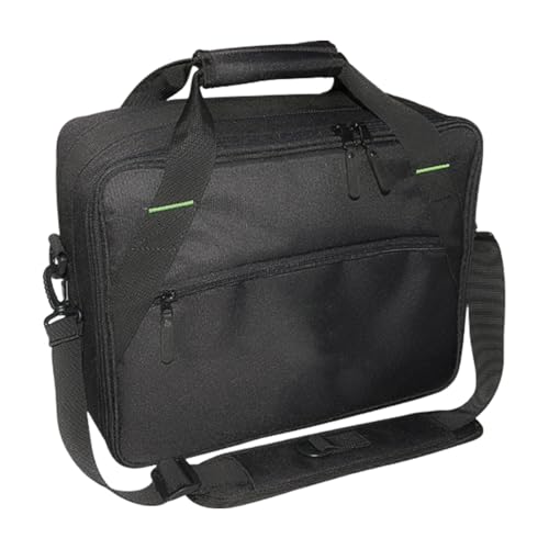 Angelrollenkoffer – wasserdichtes Oxford-Gewebe, mehrere Taschen, Angelbox, Rucksack, 4 seitliche Polsterung, Angelrollentasche für Köderrollen, Angelausrüstung, Schwarz , Refer to description, Uni von Generisch