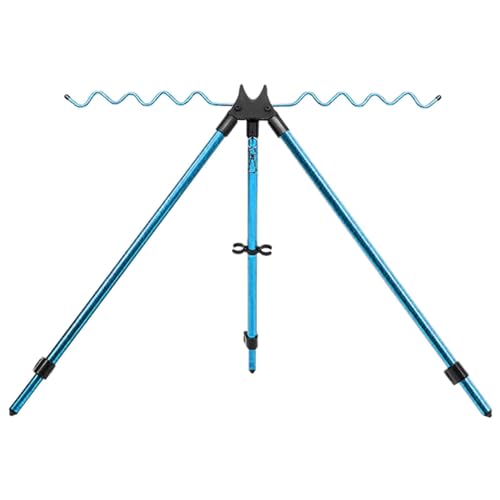 Angelrutenhalter, Angelrutenständer, leicht, Angelrutenhalter, Angelruten-Dreibein-Stativ, flexibles Teleskop-Design für Meeresguss und Felsangeln von Generisch