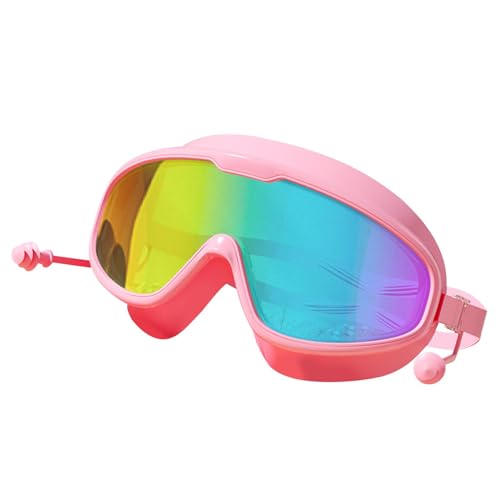 Anti-Beschlag-Schwimmbrille,Anti-Beschlag-Schwimmbrille,Verstellbare Schwimmbrille mit breiter Sicht | HD-Klarheits-Schwimmbrille, vollständiger Schutz, keine auslaufende Brille für Jugendliche, Männe von Generisch