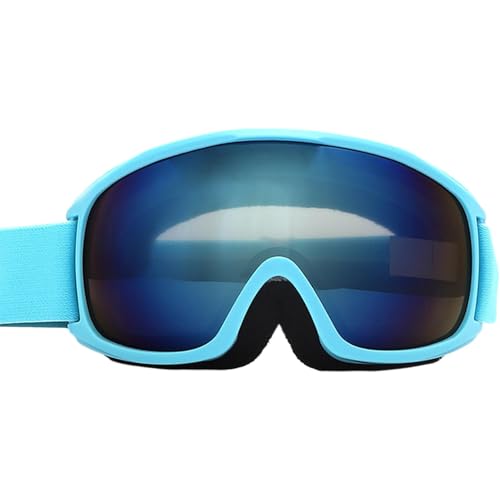 Anti-Beschlag-Skibrille – Schneebrille Doppelschicht UV-Schutz Skibrille | Snowboardbrille über Brille verstellbar sphärisches Skizubehör für Herren von Generisch