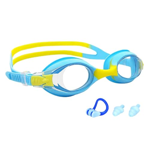 Antibeschlag-Schwimmbrille für Kinder, Unisex-Schwimmbrille für Kinder - Antibeschlag- und auslaufsichere Schwimmbrille für Kleinkinder | Verstellbare, auslaufsichere Komfortbrille mit Ohrstöpseln für von Generisch