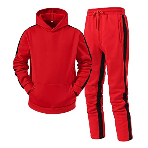 Anzug Herren Regular Fit: Langarm Elegant Locker Lang Jogginganzug Tarnanzug Modern Leicht Große Größen 2-Teilig Trainingsanzug Anzug XXL Sommer Weites Bein Kurzgröße Sportanzug Freizeitanzug Anzug Herren Regular Fit: Langarm Elegant Locker Lang Jogginganzug Tarnanzug Modern Leicht Große Größen 2-Teilig Trainingsanzug Anzug XXL Sommer Weites Bein Kurzgröße Sportanzug Freizeitanzug von Generisch