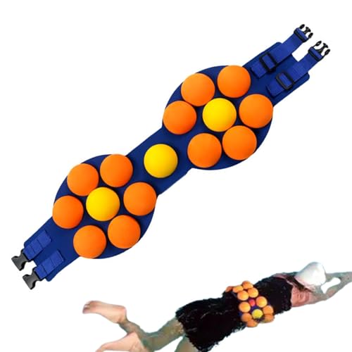 Aqua-Fitness-Schaumstoff-Schwimmhilfe, Schwimm-Float-Jog-Gürtel,Schwimmtrainingsausrüstung bequem | Verbesserter Auftrieb und Stabilität, sicherer, Verstellbarer Jogginggürtel von Generisch