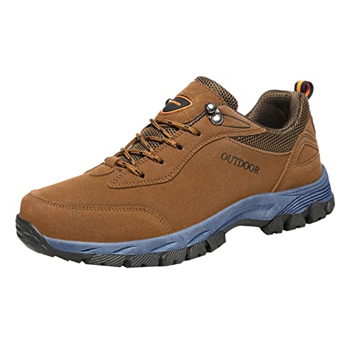 Arbeitsschuhe Herren Leicht, Sicherheitsschuhe Herren Damen Leicht Arbeitsschuhe - Safety Shoes Wasserdicht wasserdichte Schuhe Atmungsaktive Sneaker Arbeits Bequeme Breite Füße Schutzschuhe von Generisch