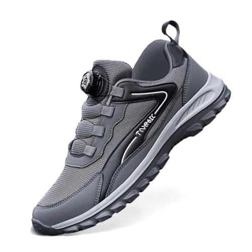 Arbeitsschuhe Herren Wasserdicht, Arbeitsschuhe Herren Leicht Sicherheitsschuhe - rutschfest Safety Shoes Stahlkappen Anti-Smashing Sportlich Atmungsaktive Sneaker Selbsthemmend Mode Schutzschuhe von Generisch