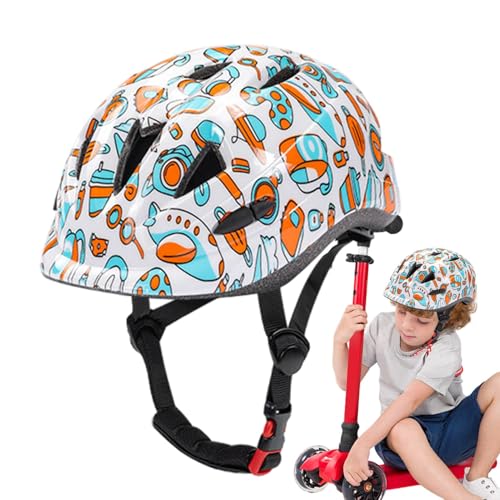 Atmungsaktive Fahrrad-Schutzhelme, Reit-Schutzhelme | Stoßdämpfender, Verstellbarer Schutzhelm | Fahrradausrüstung für Kinder, leichte Schutzausrüstung für Roller, Skateboards von Generisch
