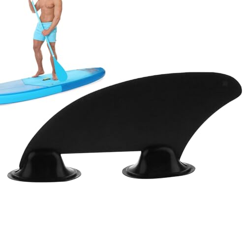 Aufblasbare Paddle-Board-Flosse, Flosse für Paddle-Board | Kajak-Flosse, einzelne Paddleboard-Flosse - Ersatz-Kajak-Tracking-Finne, Seitenflosse, werkzeuglose Installation, Kajak-Kanu-Bootszubehör von Generisch