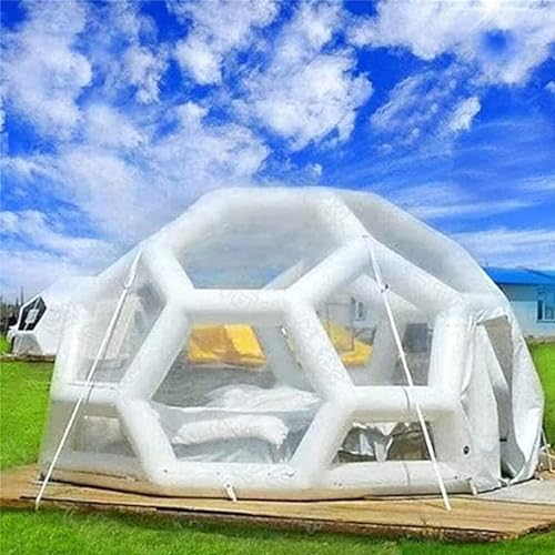 Aufblasbares Blasenzelt Wasserdichtes Outdoor Transparent Starry Bubble House für Hinterhofpartys Sternenbeobachtung - Camping Viewing Zelt von Generisch