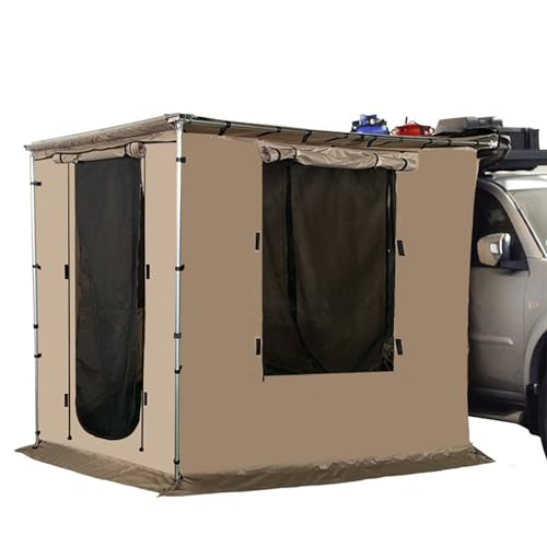 Auto-Campingzelt für SUV, wasserdichter Sonnenschutz mit 420D Oxford-Tuch, PU2000 mm, passend für 5 8 Personen von Generisch