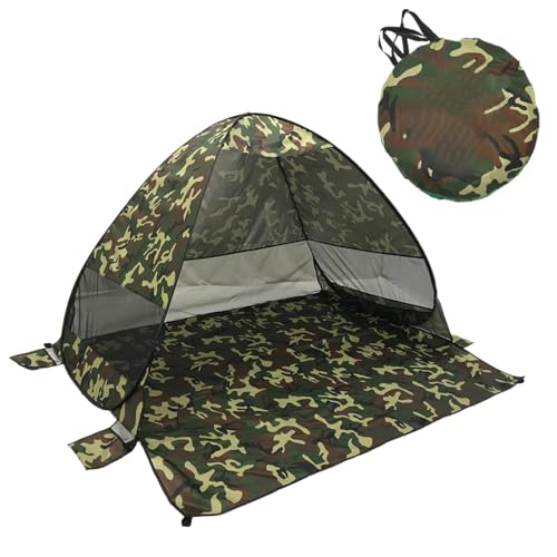 Automatisches Pop-Up-Zelt, schnell öffnendes Sonnenschutzzelt, Schnell zu öffnendes Sonnenschutzzelt, Wasserdichtes, schnell zu öffnendes Zelt für Camping, Picknicks, Grillabende, Partys, Terrasse und von Generisch