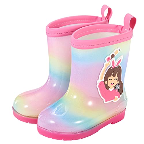 Baby Gummistiefel, Gummistiefel Kinder 26, Gummistiefel Kinder 30 34 Regenstiefel Stulpen 22/23 Barfußschuhe Halbe 28 Gr 21 Für Breite Füße Mädchen 23 von Generisch