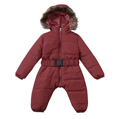 Babykleidung Neugeborene Schneeanzug Winter mädchen Jungen 74/80 Born 0-24 Monate Übergangsjacke Spielanzug Schuh Überzieher Baby Einteiler Footed Snowsuit Schneeanzug Baby von Generisch