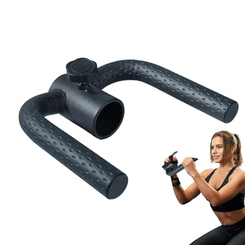 Back Gym Handles, U-shaped Barbell Handle, Anti-slip Grip Handle, Deadlift Workout Handle, Workout Handle Professional Anti-slip Grip Deadlift Handle for Gym Equipment Weight Lifting von Generisch