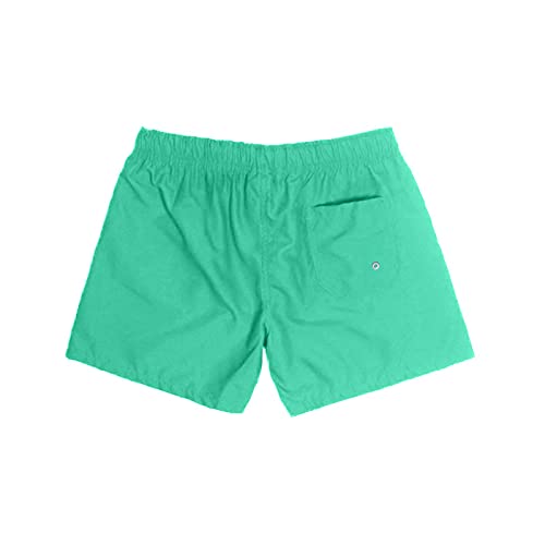 Badeshorts Für Herren Badeanzüge Quick-Drying Herren-Shorts mit Taschen Hawaii Kurze Sporthose Beach Zieh Das Seil an Kurze Hose Breathable Eng Activewear Schwimmhose Männer Bademode Grün，XXL von Generisch