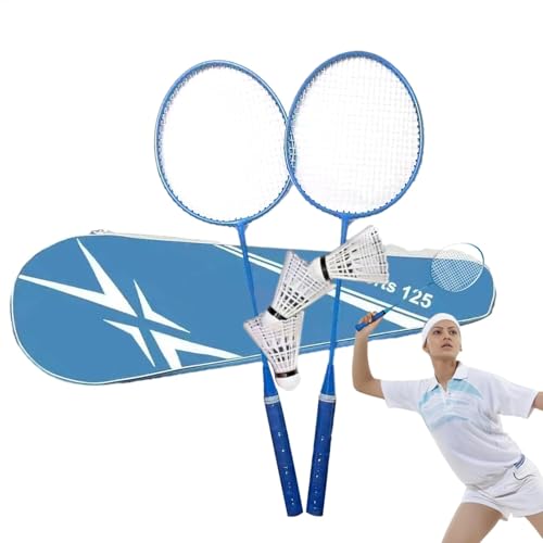 Badminton-Sets für Hinterhöfe,Badmintonschläger-Set - Tragbares Badmintonschläger-Set Badminton-Zubehör | Kinder-Badminton-Set für Kinder, Familie und Freunde, Valentinstag, Muttertag von Generisch