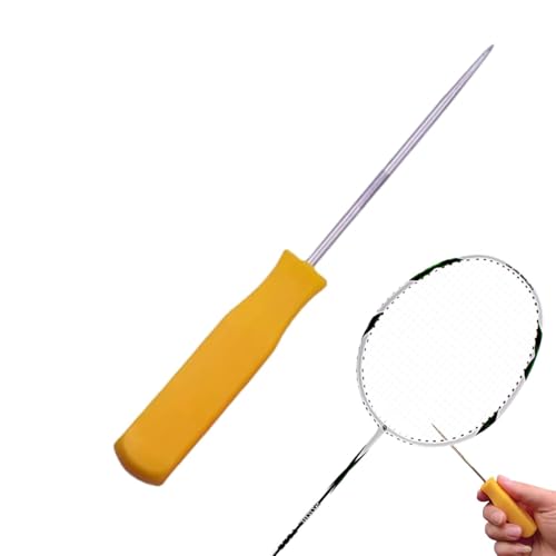 Badminton -String -Haken, Tennisschläger -String -Tool - Schlägerkegelreparatur -Stringwerkzeug | Racquet Hook Professioneller Schläger Puller, String Assistance, Badminton -Schlägerzubehör von Generisch