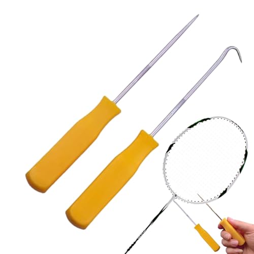 Badminton -String -Haken, Tennisschläger -String -Tool | String -Werkzeugschlägerkegel - Racquet Hook Professioneller Schläger Puller, String Assistance, Badminton -Schlägerzubehör von Generisch