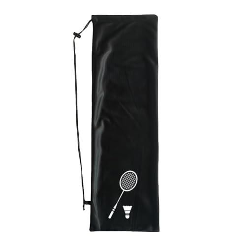 Badmintonschläger-Tasche, Badmintonschläger-Tragetasche - Tragbare Badmintontasche - Schlägertasche, Badminton-Schutzhülle mit großem Fassungsvermögen, Schlägertasche mit Kordelzug für Badminton Badmintonschläger-Tasche, Badmintonschläger-Tragetasche - Tragbare Badmintontasche - Schlägertasche, Badminton-Schutzhülle mit großem Fassungsvermögen, Schlägertasche mit Kordelzug für Badminton von Generisch