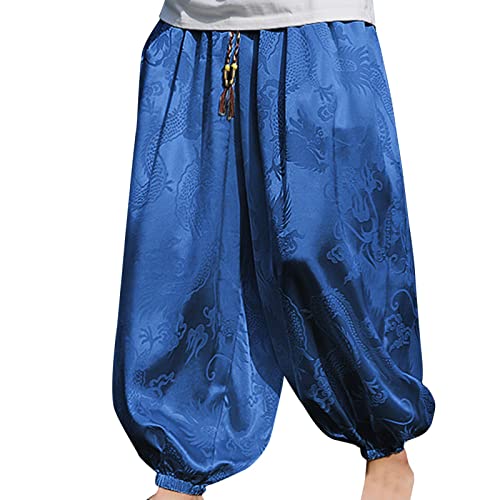 Baggy Jogginghose Sporthose Herren Lang Baumwolle Damen Leichte Hose Bodybuilding Gym Schwarze Trainingshose Sport Männer Jogger Track Pants Hosen Freizeithose Grau von Generisch