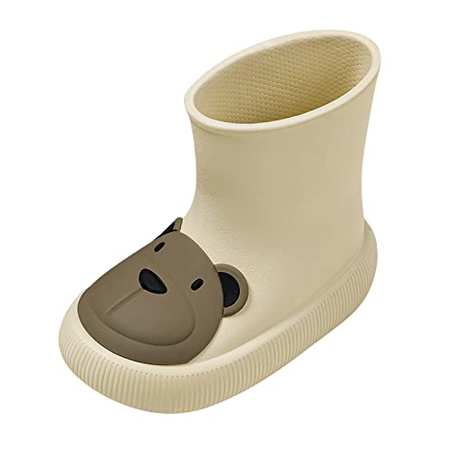 Barfuß Gummistiefel Kinder, Gummistiefel Kinder 21, Gummistiefel Mädchen Kinder 25 Stiefel 36 Regenstiefel Baby 27 Regenüberzieher Schuhe Gummistiefel-Kinder Breite 15 von Generisch