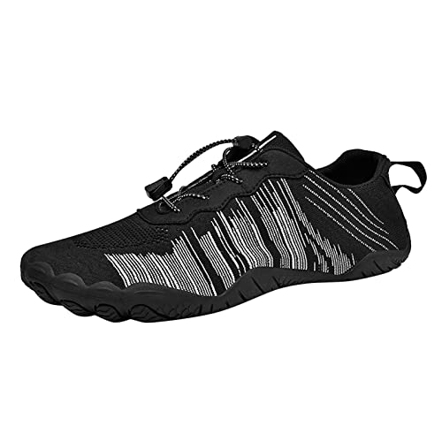 Barfuss Schuhe Damen Herren Outdoor Barfuß - Bequeme Barfußschuhe Sommer Wasserfest Orthoback Wandern Unisex Handballschuhe Weit Five Finger Zehenschuhe Minimalistische Komfort Leicht Laufschuhe von Generisch