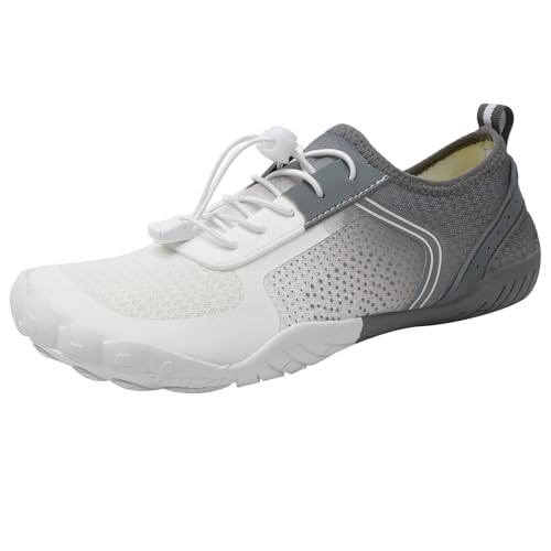 Barfuss Schuhe Damen Herren Outdoor Barfuß - Elastizität Handballschuhe Leicht Atmungsaktiv Barefoot Shoes Bequeme Barfußschuhe Breite Barfussschuhe Traillaufschuhe Komfort Laufschuhe Unisex von Generisch