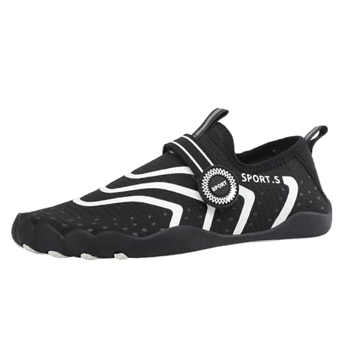 Barfuß Schuhe Damen Herren Outdoor Barfuss - Zehenschuhe Handballschuhe Atmungsaktiv Barfussschuhe Breite Elastizität Unisex Wanderschuhe Zero-Drop Sohlen Fitnessschuhe Komfort Leicht Laufschuhe von Generisch