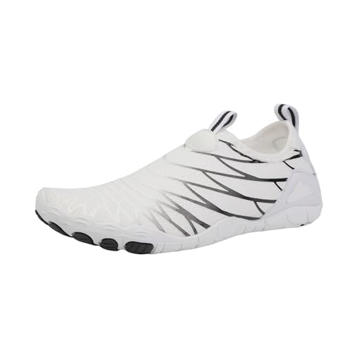 Barfuss Schuhe Damen Herren Outdoor Barfußschuhe - Barefoot Shoes Atmungsaktiv Elastizität Sportschuhe Wandern Handballschuhe Breite Sommer Gesunde & Bequeme Komfort Leicht Laufschuhe Unisex von Generisch