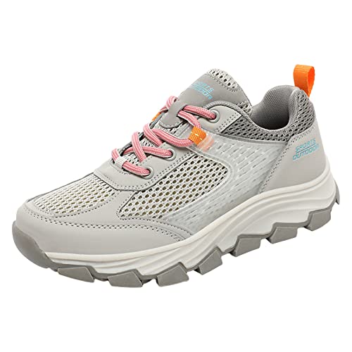 Barfußschuhe Damen, Sneaker Damen Bequeme Turnschuhe - Wanderschuhe Leichte Freizeitschuhe Fitness Schuhe Frauen Tennisschuhe Wasserfest Stoff Barfußschuhe Laufschuhe Atmungsaktiv Sportschuhe von Generisch