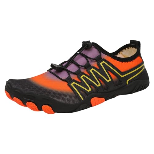 Barfußschuhe Damen Herren Outdoor Barfussschuhe - Sportschuhe Wandern Barfuß Wanderschuhe Unisex Handballschuhe Wasserfest Sommer Turnschuhe Komfort Leicht Fitnessschuhe Laufschuhe von Generisch