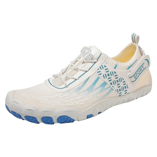 barfußschuhe Damen Sommer Wasserschuhe Frauen schnelltrocknende Badeschuhe rutschfeste Wasserschuhe atmungsaktive Fitnessschuhe Unisex Surfschuhe Yoga Strandschuhe poolschuhe von Generisch