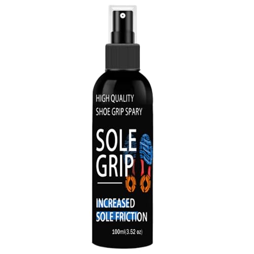 Basketballschuh-Griffspray, Griffspray für Basketballschuhe - 100 ml Basketball-Schuhsohlen-Bodenspray für verbesserte Traktion - Sneaker Grip Spray Schuh-Traktionsverstärker, Schuhboden-Grip-Anti-Rut von Generisch