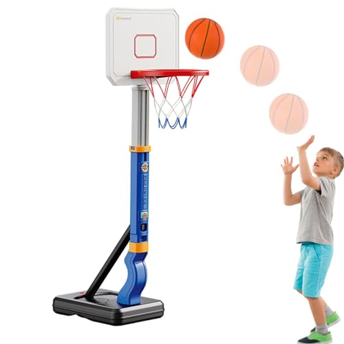 Basketballtor, Basketballkorb | Verstellbare Basketballtore für den Außenbereich,Tragbarer Basketballkorb-Tor-Pool-Basketballkorb für Kinder/Jugendliche/Erwachsene von Generisch