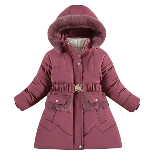 Befristetes Angebot, Winterjacke Mädchen Jungen Unisex Kinder Wasserdicht Kinderjacken Warm Schneejacke Daunenjacke Winddichte Daunenmantel Lang Skijacke Steppjacke Wintermantel von Generisch