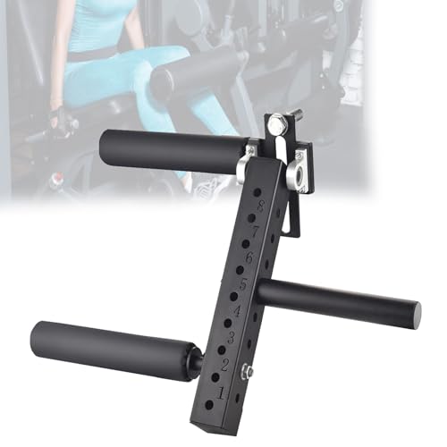 Beinstrecker- und Beincurl-Maschine, 1,6/1,8/2,6 cm, Fitness-Kniebeugenständer, Zubehör für Unterkörper-Bein-Muskeltraining, maximale Belastung 299 kg, 12 mm dickes Wattepad von Generisch