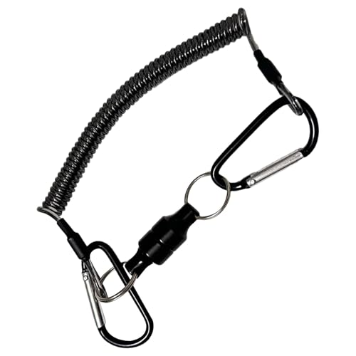 Bergsteigen-Schnalle, Rucksack-Karabiner-Clip,Leistungsstarke Magnet-Wander-Wasserflaschen-Kletterschnalle | Spulendesign-Angelwerkzeug, sicherer Clip, leistungsstarker Magnet für Reisen von Generisch